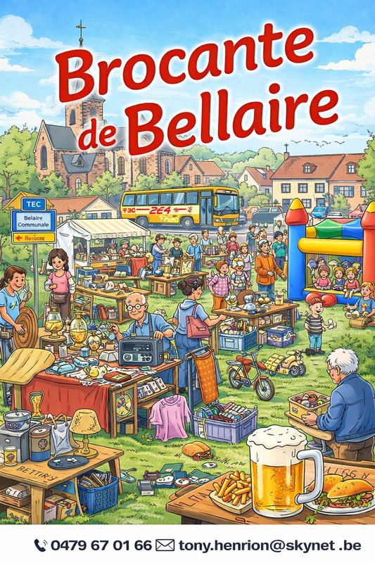  Brocante annuelle Amis Bellaire