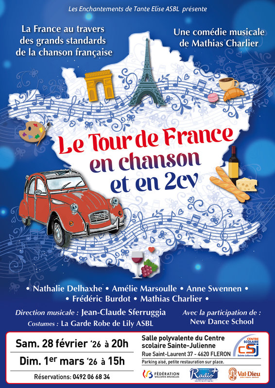 Spectacles Comédie Musicale Tour France Chansons en 2CV 