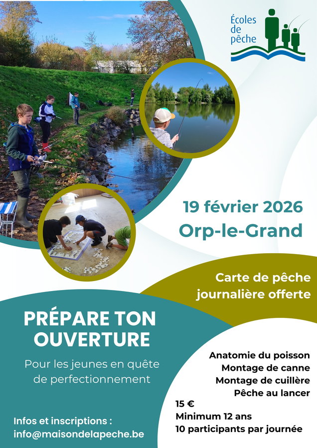 Stages,cours Stage Pêche - Prépare ouverture