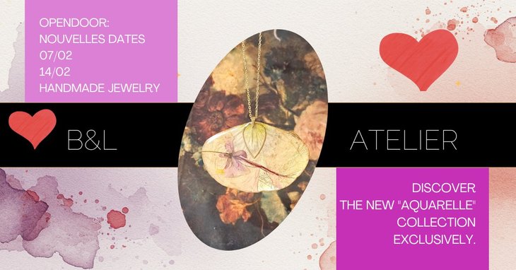 Loisirs Portes ouvertes speciale saint-valentin B&LAtelier