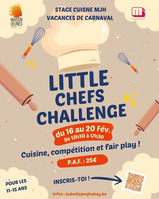 Stages,cours Little Chefs Challenge