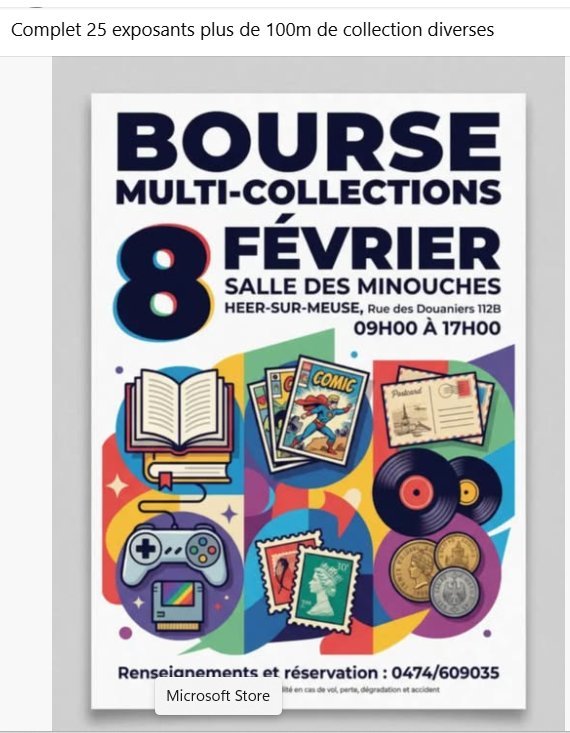 Loisirs Bourse multi collections