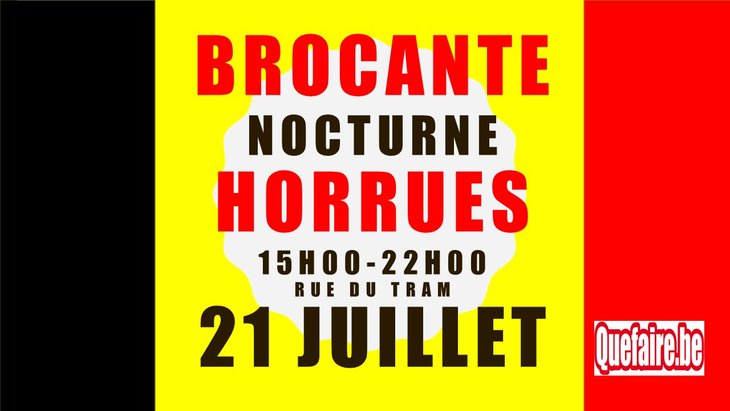 Brocante Horrues Festif