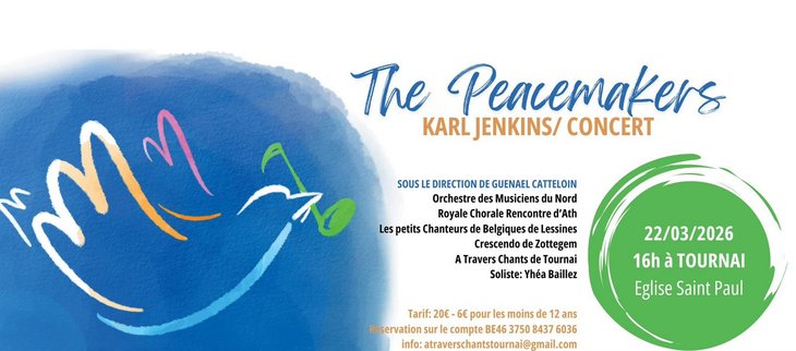 Concerts The Peacemakers - Karl Jenkins