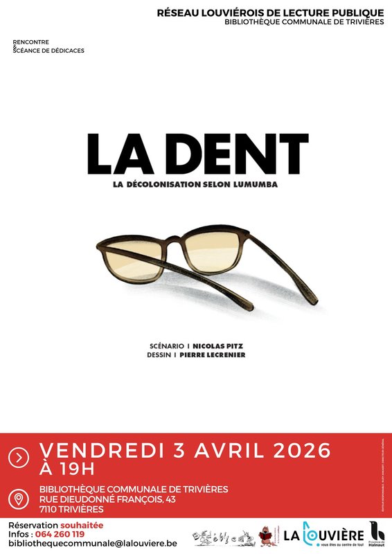 Conférences La dent : décolonisation selon Lumumba