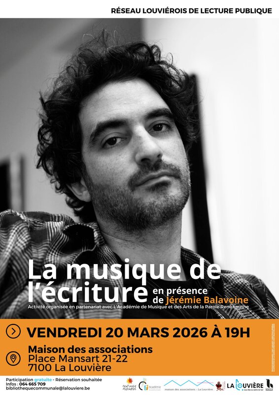 Conférences La musique l’écriture Rencontre présence Jérémie Balavoine