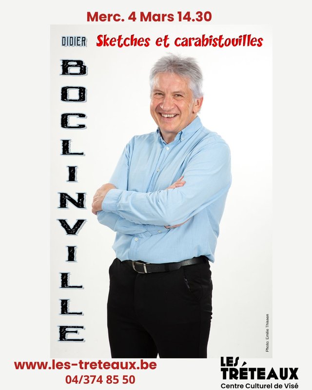 Spectacles Didier Boclinville : Sketches carabistouilles