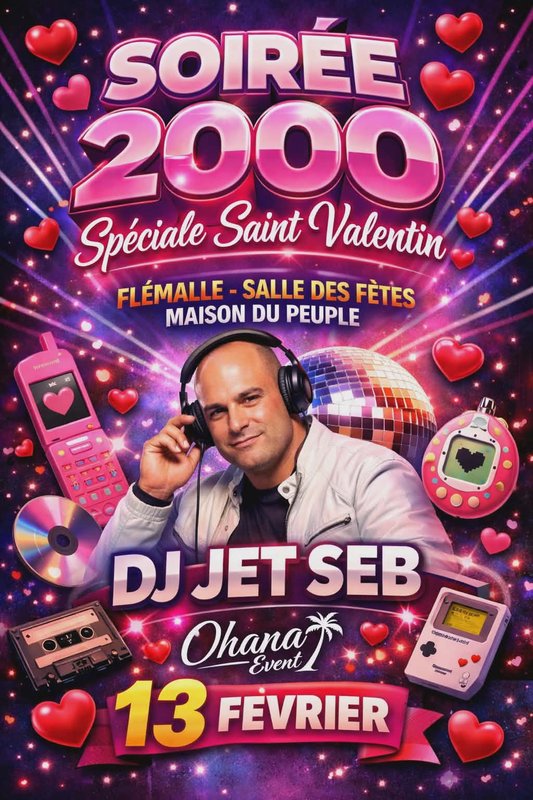 Soirées Soirée années 2000 spéciale Saint-Velentin