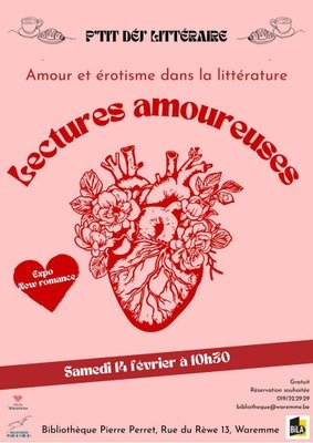 Conférences Lectures amoureuses - P tit déj  littéraire