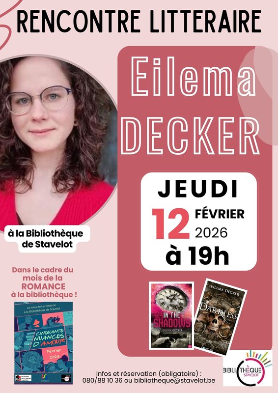 Conférences Rencontre Littéraire avec Eilema Decker