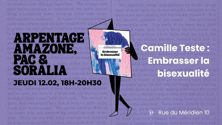 Conférences Arpentage : Embrasser bisexualité – Camille Teste