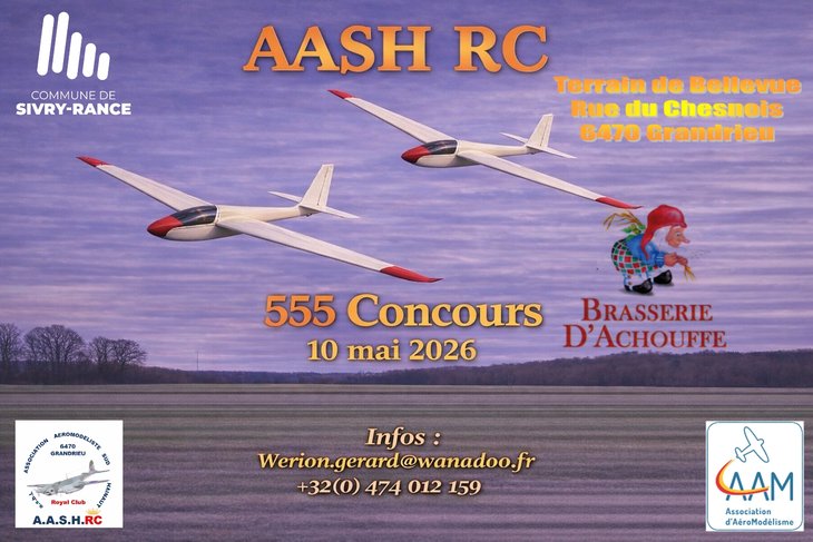 Loisirs Concours planeurs formule 555