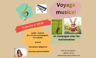 Spectacles Voyage musical