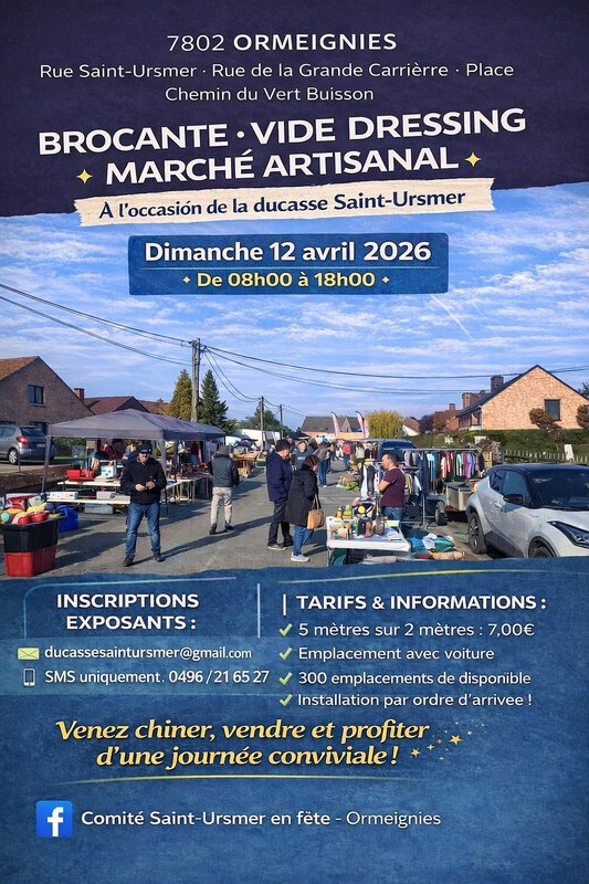  Brocante la ducasse Saint-Ursmer