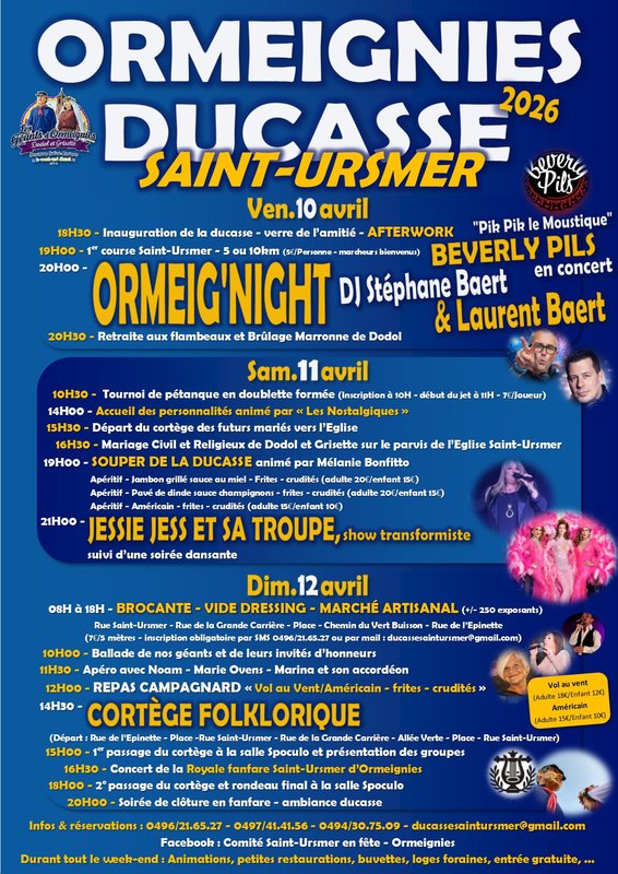 Loisirs 8e ducasse Saint-Ursmer