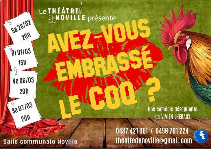 Spectacles Avez-vous embrassé coq