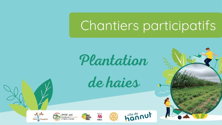 Loisirs Chantier Participatif - plantation haies