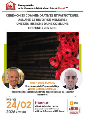 Conférences Cérémonies commémoratives patriotiques
