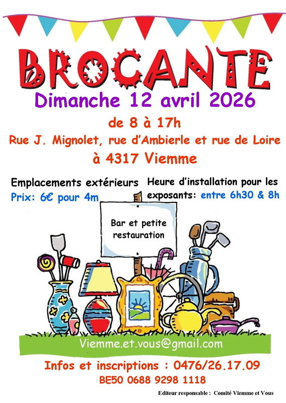  9ème brocante Viemme