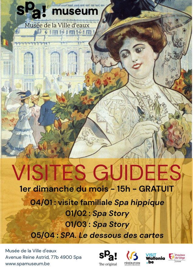 Loisirs Spa Story : visite guidée gratuite Musée la Ville d eaux - ! Museum