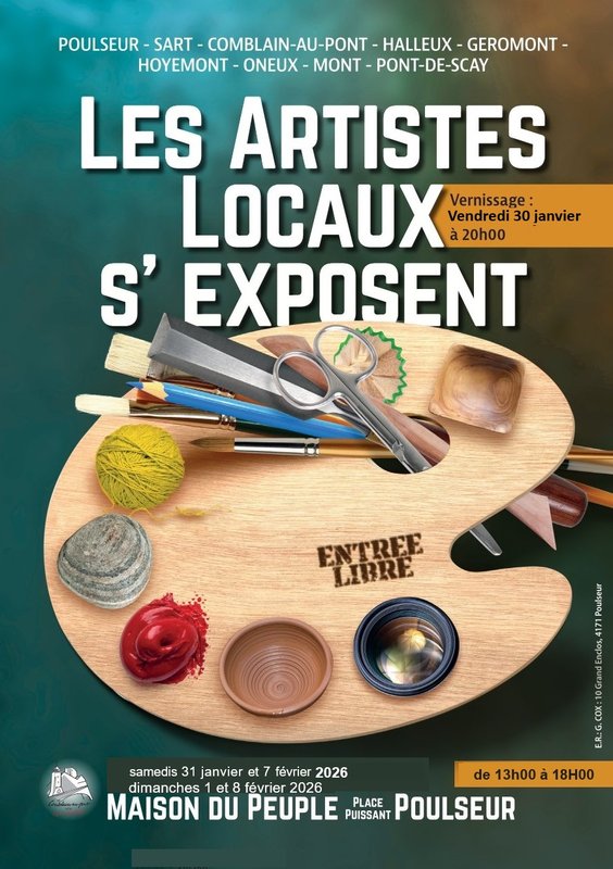 Expositions Les Artistes Locaux (s ) exposent