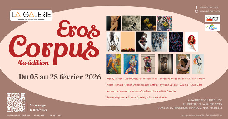 Expositions Exposition Eros Corpus - édition »