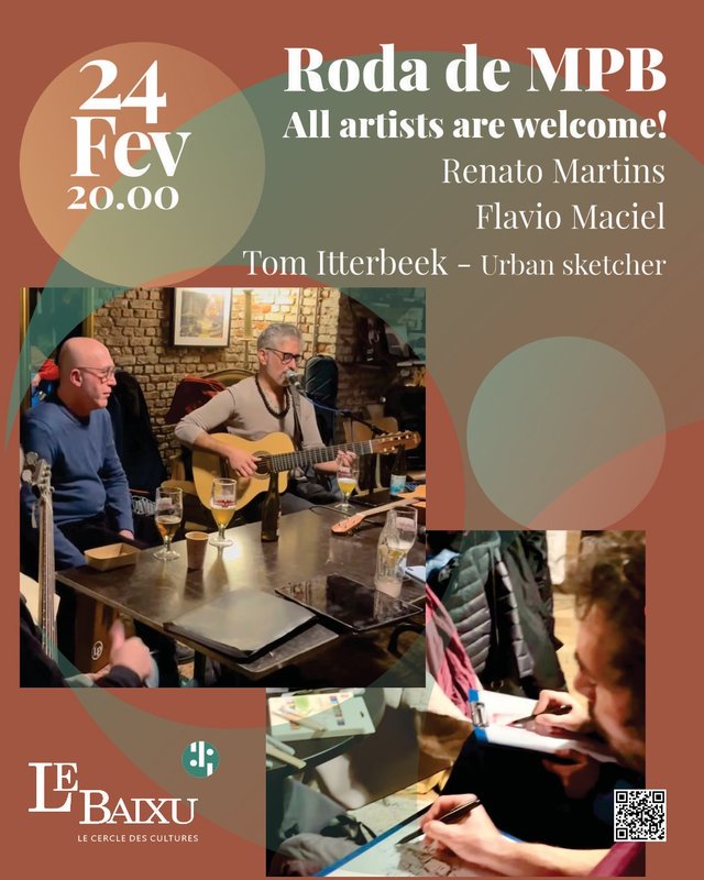 Concerts Roda Mpb, Tous dessinateurs sont bienvenus 