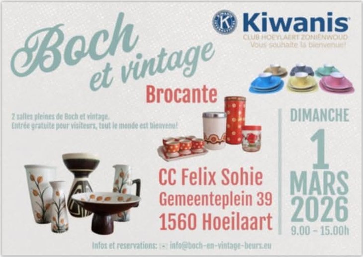  Brocante Boch vintage