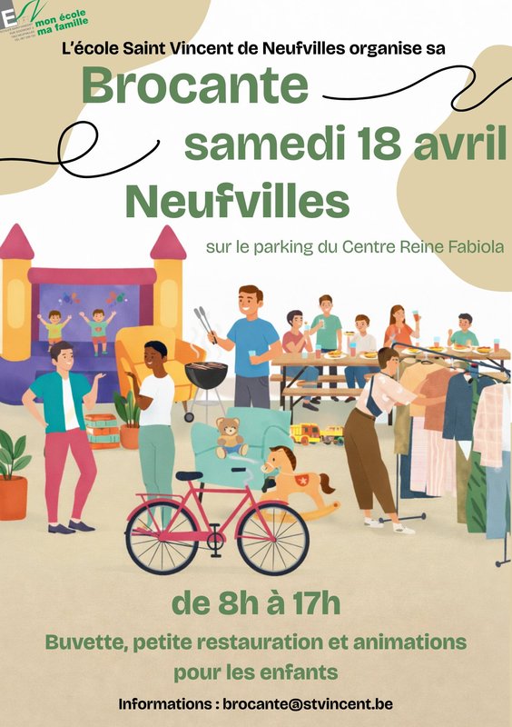  Brocante l école Saint-Vincent
