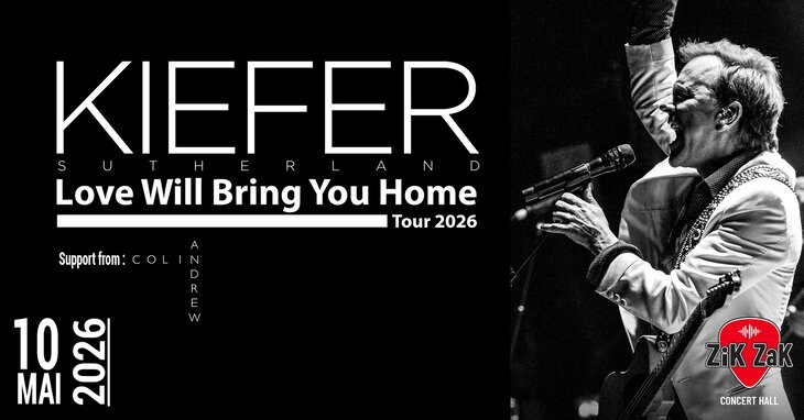 Concerts Kiefer Sutherland + Colin Andrew