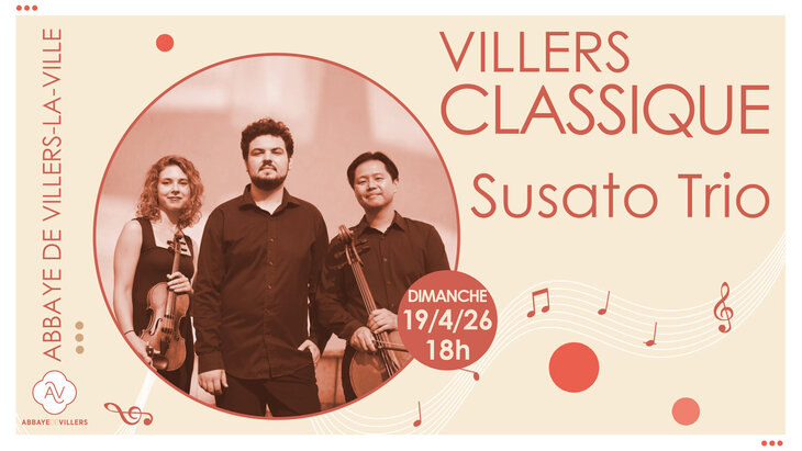 Concerts Susato Trio - Musique chambre