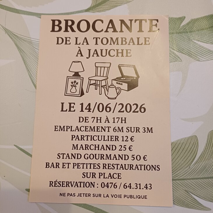  Brocante la tombale