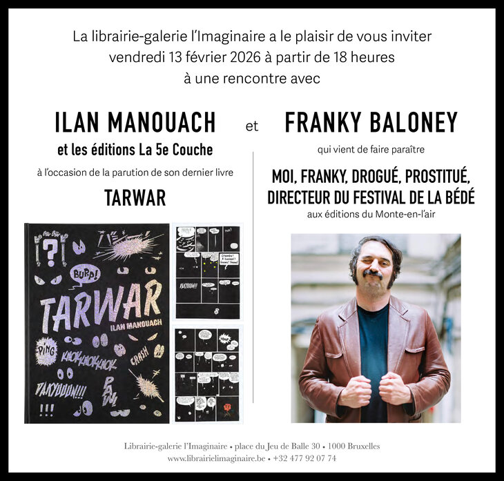 Conférences Rencontre avec Ilan Manouach Franky Baloney