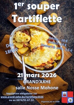 Soirées 1er souper tartiflette