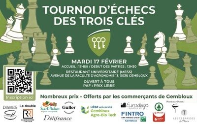 Loisirs Tournoi d’Échecs Trois Clés