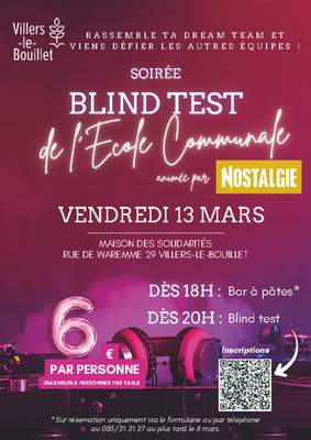 Soirées Blind Test