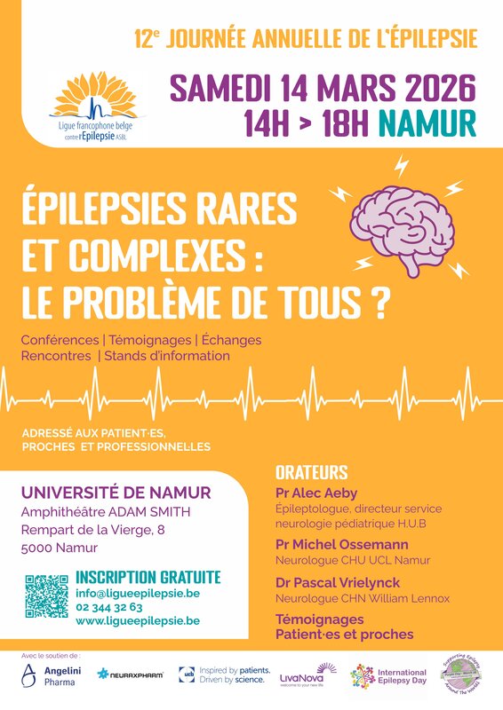 Conférences   epilepsies rares complexes   12ème Journée annuelle