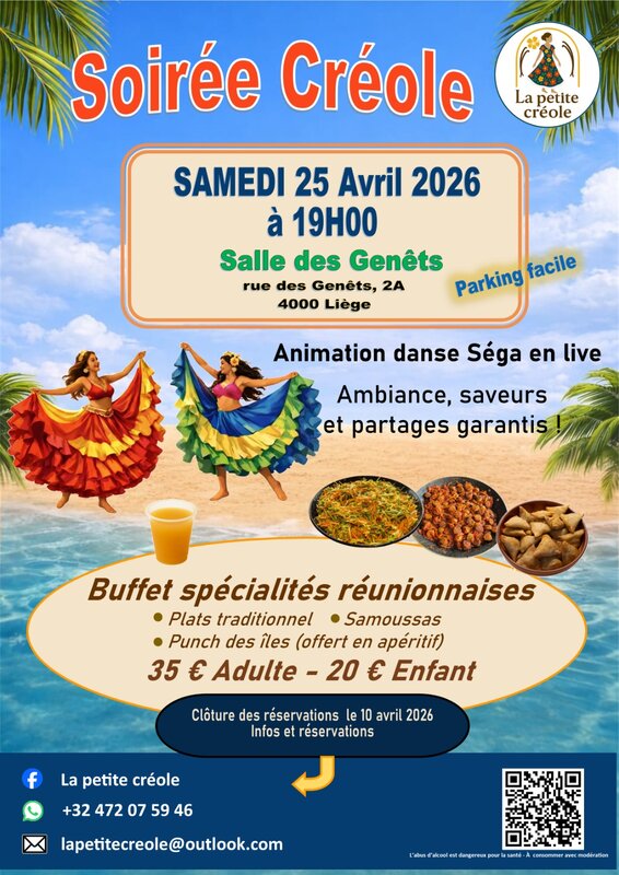 Soirées Soirée Créole