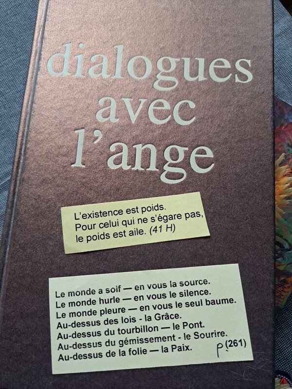 Stages,cours Cercle lecture-rencontre autour Dialogues avec l Ange
