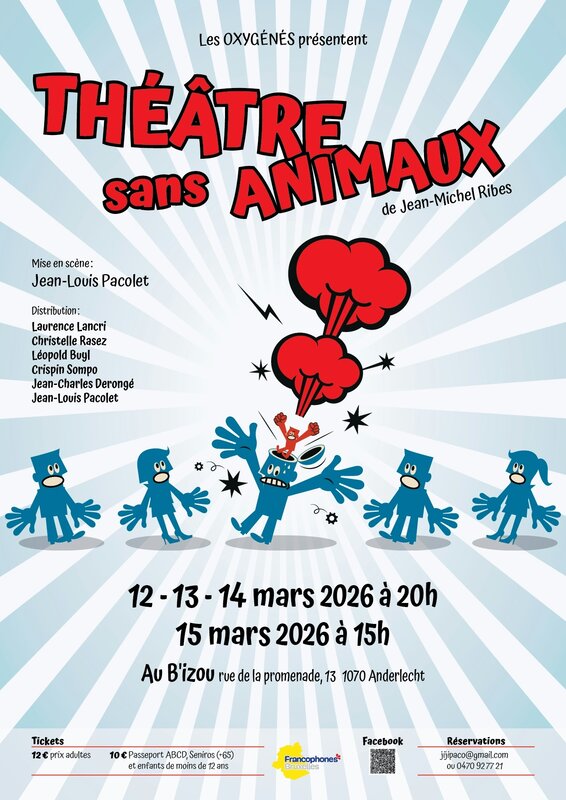 Spectacles Théâtre sans animaux