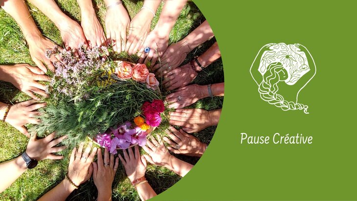 Stages,cours Pause créative  Des mots des fleurs 