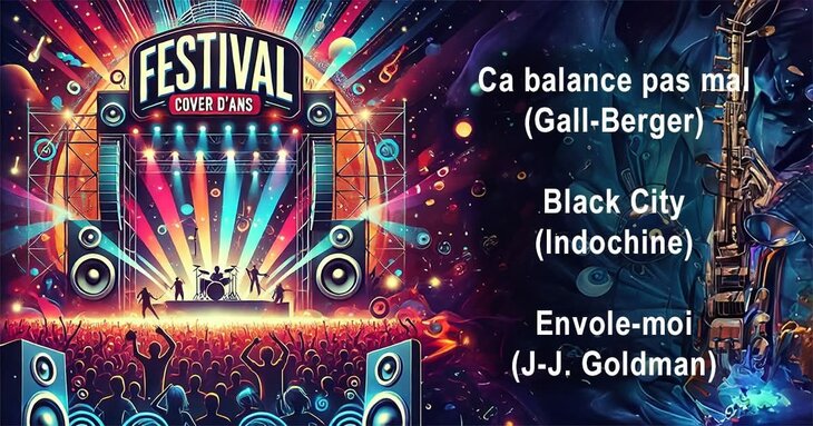 Spectacles Festival Cover d ANS - 3ième édition