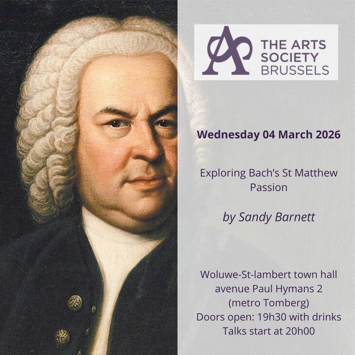 Conférences Tasb lecture: Exploring Bach s Matthew Passion