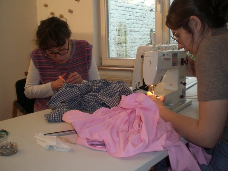 Stages,cours Atelier customisation fronces
