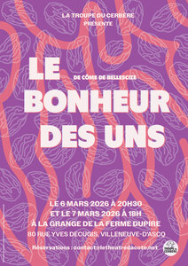 Spectacles « bonheur uns» Côme Bellescize