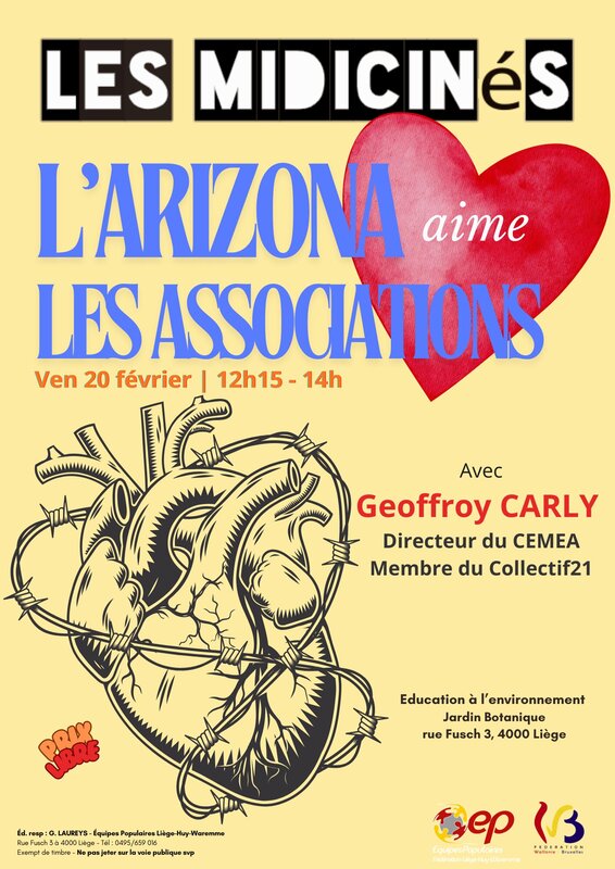 Spectacles Midi-ciné  L Arizon aime associations 