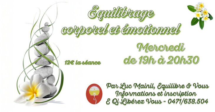 Stages,cours Séance d équilibrage corporels émotionnels