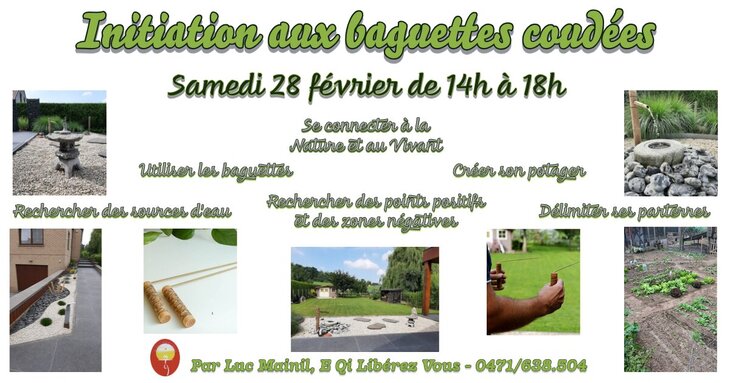 Stages,cours Initiation baguettes coudées