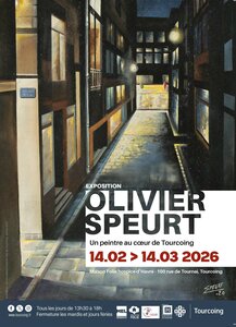 Expositions Olivier Speurt, peintre cœur Tourcoing