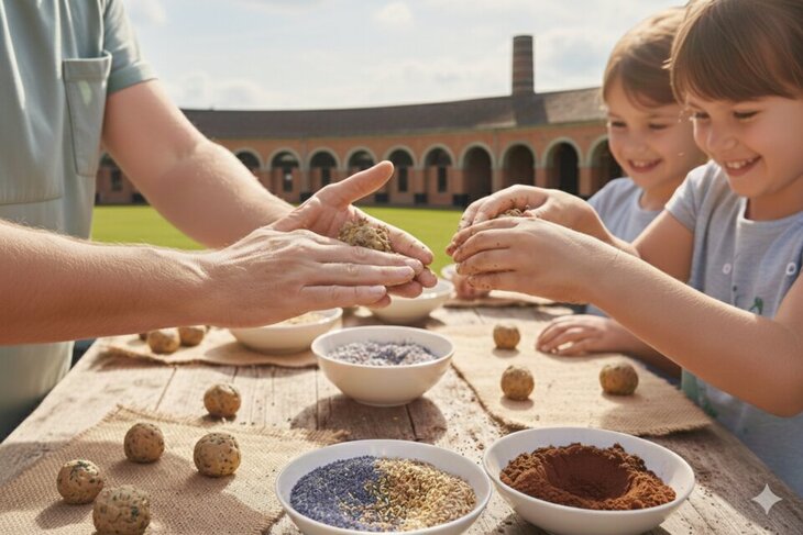 Loisirs Nature, balade bombes graines